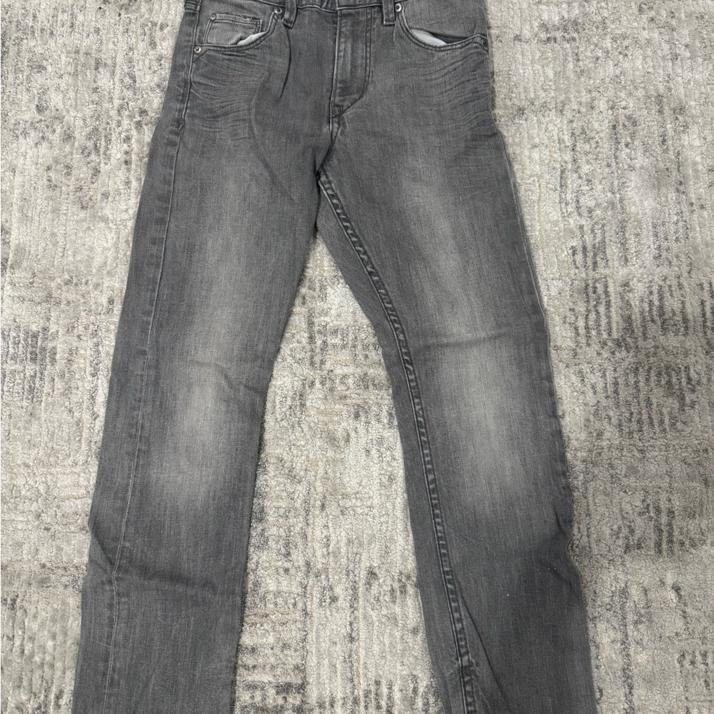 H&M Boys Charcoal Straight Jeans